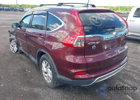 2016 Honda Cr-V Ex-L из США, поврежденный, VIN 2HKRM4H77GH699824